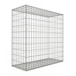 Gabion 100x100x40cm fil 4mm maille 5x10 et 10x10cm sans dessous Produit De Marque