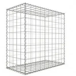 Affaire À Saisir Gabion 100x100x50 cm fil 4mm maille 10x10 cm 5 faces sans dessous