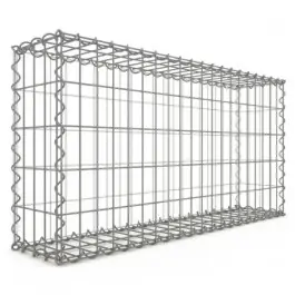 Gabion 150x100x30cm fil 4mm maille 5x10 et 10x10cm sans dessous Prix Bas