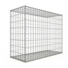 Jusqu'à Épuisement Des Stocks Gabion 100x80x40 cm fil 4 mm maille 5x10 et 10x10 cm 6 faces
