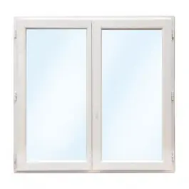Super Prix Fenêtre PVC Oscillo-Battant 2 Vantaux 145 x 140 cm Blanc