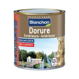 Nouveauté Dorure Extérieure Intérieure Multi-supports Blanchon Or riche, 0,5L