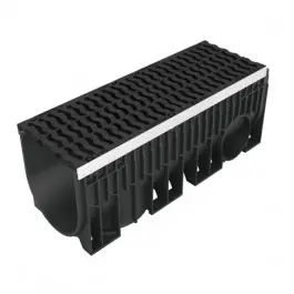 Achetez Aujourd'hui Caniveau PP C250 Nicoll Kenadrain DR302CF Grille Fonte 1m largeur 300