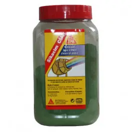 Colorant vert Sikacim Color en poudre, la dose de 900 gr Vente Flash