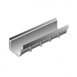 Caniveau PVC, larg 200 mm, long 500 mm, H 75 mm par 10 U soit 5 ml Remise