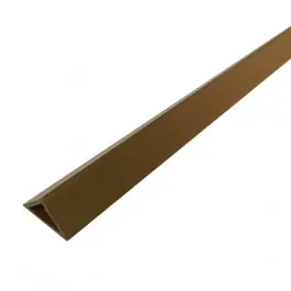 Liteau Triangulaire PVC 20x20x280 mm pour Chanfrein 90°, par 100m Populaire