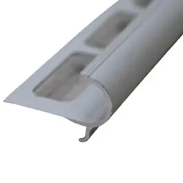 Nez de Marche Arrondi 13 mm Chromé Mat, longueur 3 m Pas Cher
