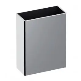 Poubelle Murale Delabie Inox 25 litres Poli Satiné 510461S Soldes