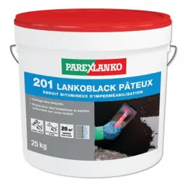 Achetez Aujourd'hui Enduit Bitumeux Lankoblack Pateux Hiver 201 ParexLanko L201H25 25 kg
