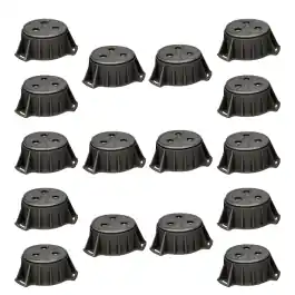 Meilleur Choix Pied réglable 7 à 11 cm pour Receveur de douche Kinedo, Kit de 16