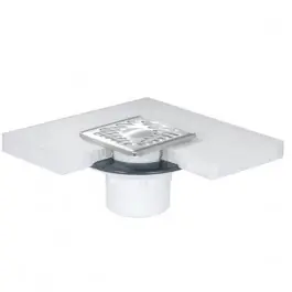 Prix Bas Receveur de douche italienne prêt à carreler 90x90 cm, Nicoll RAC99IV