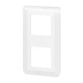 Pas Cher Plaque Finition Verticale Legrand Mosaic 2x2 Modules Blanc 078822L