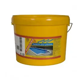 Jusqu'à Épuisement Des Stocks Revêtement de piscine SIKAGARD PoolCoat Blanc bidon de 10 litres