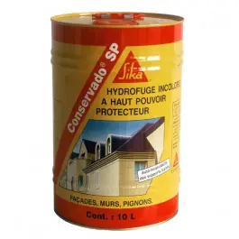 Sika Conservado SP hydrofuge, le bidon de 10 litres Promotion Saisonnière
