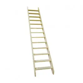 Expédié Aujourd'hui Echelle de meunier en bois de sapin, largeur 70 cm
