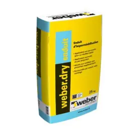 Enduit épais d‘Imperméabilisation WeberDry Enduit 25 kg Commande En Gros