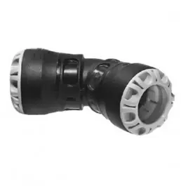 Coude 45° Encliquetable Plasson pour Tube PE 40 mm 1006040 Soldes