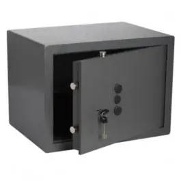 Coffre-Fort Bricard Clé + Boutons 36x49x40cm à Poser 47kg 58L 82574 Livraison Express