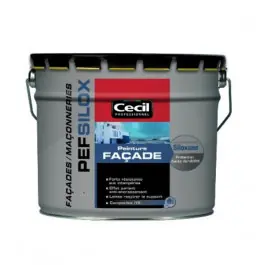 Peinture Façade Siloxane Cecil PEF SILOX Calcaire 10L Pas Cher