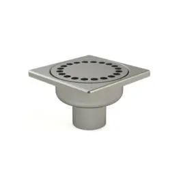 Vente Flash Siphon de Sol Inox Limatec 100x100 à sortie verticale 40 mm, H34 mm