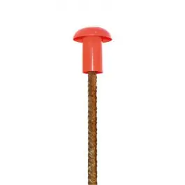 Embout de Sécurité pour Fer à Béton Talia ⌀8 à 20mm Rouge Fluo 25p Nouvelle Collection