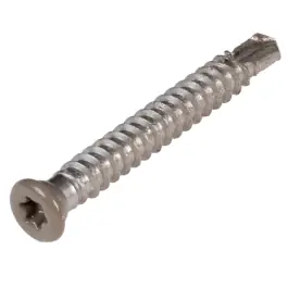 Vis Inox A4 pour Lambourde Aluminium Cobra 5.5x45 mm, Lot de 50 Nouveauté