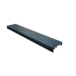 Couvertine Alu Finibeau Plat 27x210cm Anthracite Sablé Nouvel Arrivage