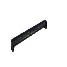 Eclisse Couvertine Alu Finibeau Plat L27cm Noir Sablé Petit Prix