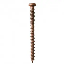 Prix Choc Vis Inox A2 pour Terrasse Bois Composite Cobra 5x63mm Brun Lot 100