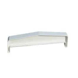 Eclisse Couvertine Alu Finibeau 2 Pentes L27cm Blanc Lisse Paiement Sécurisé
