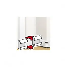 Eclisse Jonction Legrand Mosaic Goulotte Clippage Direct 50x130 075661 Offre Spéciale
