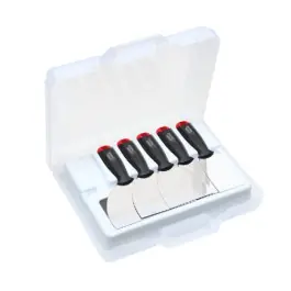 Valise 5 couteaux Plaquiste pour enduit et finition L‘Outil Parfait Seulement Aujourd'hui