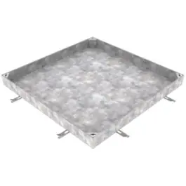 Tampon à Paver Acier Galva B125 ACO Paving 70 x 70 cm, Hauteur 8 cm Must-Have