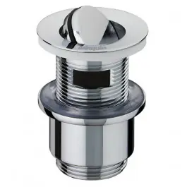 Bonde de Lavabo ⌀62mm Wirquin à Clapet Rotatif 30723427 Dernière Chance