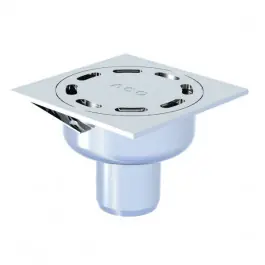 Must-Have Siphon de Douche ACO Showerdrain Eko 100x100 Inox Brillant V GE15MM DN40