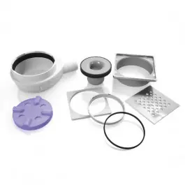 Siphon pour Receveur de Douche Horizontal Aqua Jackoboard Certifié