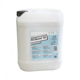 Seulement Aujourd'hui Hydrofuge Liquide Mortiers et Béton PCI Silconal 303 Bidon 20l