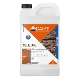 Hydrofuge Oléofuge Effet Mouillé Dalep Wet Effect Bidon de 1L Offre Spéciale