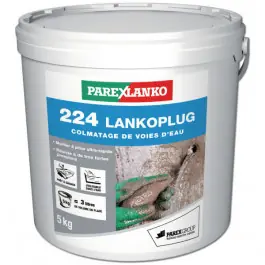 Authentique Mortier Hydraulique Lankoplug 224, 5 kg