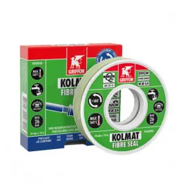 Ruban Adhésif Etanchéité Kolmat Fibre Seal Griffon 12 mm x 15 m Authentique
