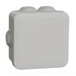 Meilleure Vente Boîte Dérivation Schneider Electric Mureva 7 Embouts 80x80x45 ENN05004