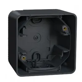 Pas Cher Boîte 1 Poste Schneider Electric Mureva Saillie IP55 Gris MUR37911