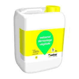 Agent de Démoulage Béton Weberad Démoulage Base Végétale 5l Prix Choc
