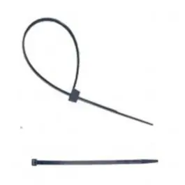 Dernière Chance Collier de Câblage Noir 200 x 7,6 mm Sachet de 100