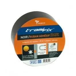 Ruban Adhésif Pare-Vapeur Tramifix Noir 60/3 mm x 25 m Tramico Expédié Aujourd'hui
