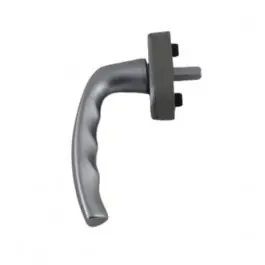 Meilleure Vente Poignée Inox Secustik® pour Fenêtre PVC Grise