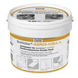 Colle d‘Etanchéité Bi-Composant Schlüter Kerdi Coll L Seau 4,25 kg Prix Bas