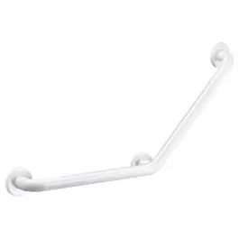Prix Choc Barre d‘appui Coudée Delabie Époxy Blanc ⌀32 mm 400 mm