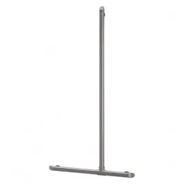 Barre de douche en T Gris Ø35 mm H.1130 mm Delabie BE-LINE Nouvel Arrivage