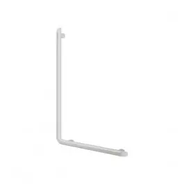 Barre de douche en L Blanc ⌀32 H. 750 mm Delabie BE-LINE Seulement Aujourd'hui